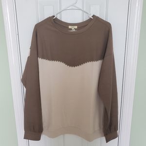 NEW with tags Kori tan and cream perfect for fall